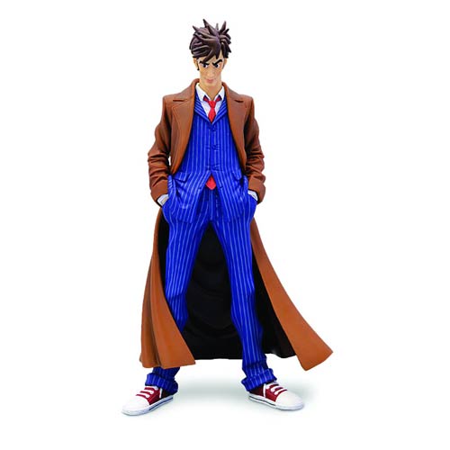 Doctor Who 10th Doctor Blue Suit Dynamix Statue
